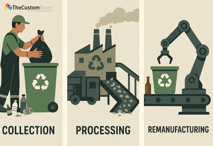 How recycled materials are created